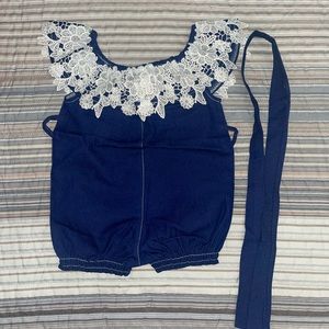 One piece Jean outfit